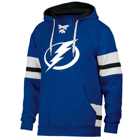 Outlet Tampa Bay Lightning Lacer Team Pullover Hoodie size small (Officially Licensed)