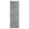 Vintage Rug for Living Room, Washable Black Entryway Rug Non Slip Soft Bedroom Rugs - 2 of 4