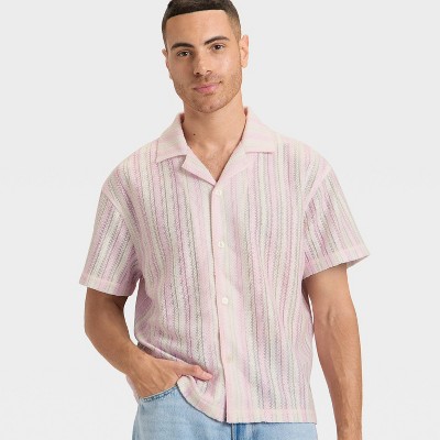 Men's Knit Open Weave Camp Shirt - Original Use™