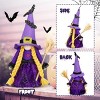 Halloween Decorations - Halloween Decor - 3PCS Witch Plush Gnomes - Cute Hocus Pocus Decorations for Home, Indoor, Office, Table, Party Clearance - 3 of 4