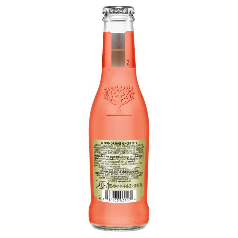 Fever-Tree Light Blood Orange Ginger - 4pk/200ml Bottles, 5 of 7