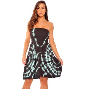Riviera Sun Womens Strapless Tube Short Dress - Summer Dresses - 1 of 3