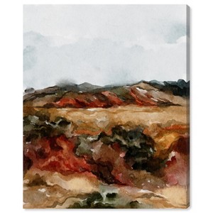 Art Remedy A Campfire Landscape Wall Art Unframed - 1 of 4