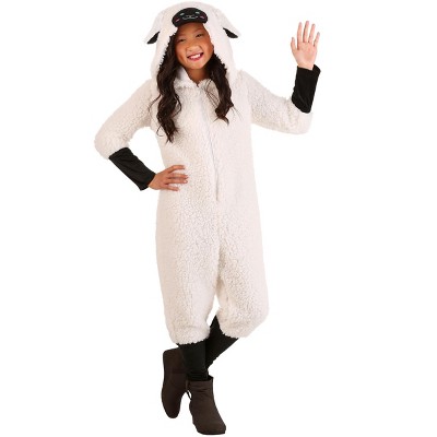 HalloweenCostumes.com Kids Jumpsuit Costume Sheep