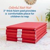 ECR4Kids SoftZone Rainbow Rest Mat, 2in, 5-Piece - 3 of 4