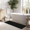 Acekool Brown Washable Area Rug 2x6, Solid Non Slip Low Pile Soft Carpet for Living Room, Bedroom, Kids, Nursery, Stain Resistant - 2 of 4