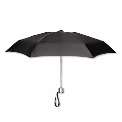 ShedRain Manual Compact Umbrella  - Black