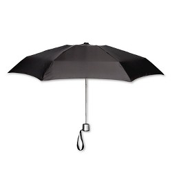 Details about   NEW Totes Kids Ladies Mens Signature Micro Manual Compact Umbrella Black 1 Size 