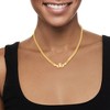 Ross-Simons 18kt Gold Over Sterling Bismark-Link Claddagh Necklace - 2 of 3