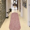 Braided Reversible Two-Tone Indoor Outdoor Runner or Area Rug by Blue Nile Mills - image 2 of 4