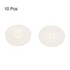Unique Bargains Resin Snap Fastener Round Flat 4-Hole Sewing Buttons 10 Pcs - 3 of 4