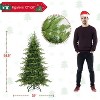 Yaheetech 4.5Ft/6Ft/7.5Ft Pre-Lit Christmas Tree with Multicolor LED Lights - 3 of 4