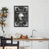 Stupell Industries Dead & Breakfast Spooky Skull Floating Frame Canvas Art, Black, 17" x 25" - 3 of 4