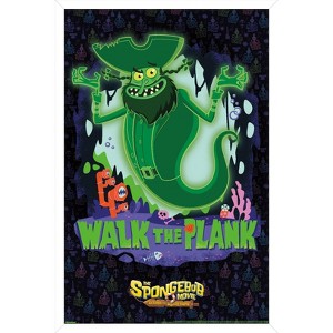 Trends International Nickelodeon The SpongeBob Movie: Search for SquarePants (2025) - Walk The Plank Framed Wall Poster Prints - 1 of 4