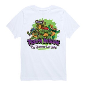 Boys' - Teenage Mutant Ninja Turtles Mutant Mayhem - Train Insane Short Sleeve Graphic T-Shirt - 1 of 4