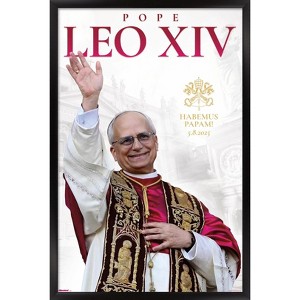 Trends International Pope Leo XIV Framed Wall Poster Prints - 1 of 4