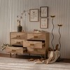 NicBex Modern Wooden 6/9 Drawer Dresser Cabinet with Protruding Geometric Design,Chest of Drawers for Bedroom,Living Room,Hallway - 2 of 4