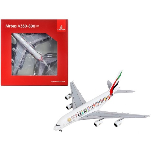 Emirates cheap diecast plane