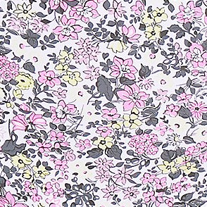 white multi ditsy floral