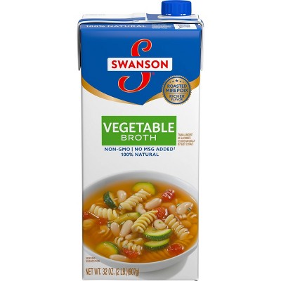 Swanson Gluten Free Vegetable Broth - 32 fl oz