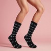 HYP Friends How You Doing and Logo Adult Novelty Crew Socks | 2 Pairs  | Size 6-12 - 4 of 4