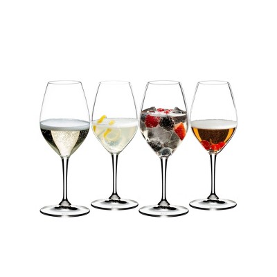 Riedel (Set of 4) 15.52 fl oz Mixing Champagne Wine Glasses