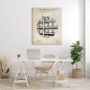 Stupell Industries W. Aging Barrel Detailed Vintage Patent Diagram, 48" x 36" - 2 of 4