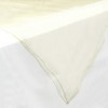 Lann's Linens 5-Pack Square Organza Tablecloth Overlays for Wedding, Banquet - 2 of 3