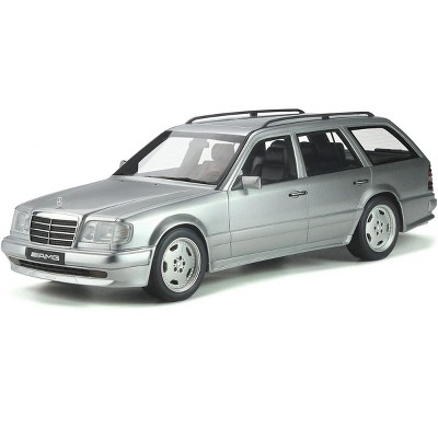 Mercedes Benz S124 E36 AMG Brilliant Silver Metallic Limited Edition to 2,500 pieces Worldwide 1/18 Model Car by Otto Mobile