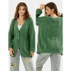 EXLURA Womens 2025 Oversized Cardigan Sweaters Fall Winter Lightweight Soft Knit Cardigan Open Front Button Outwear Coats - 4 of 4