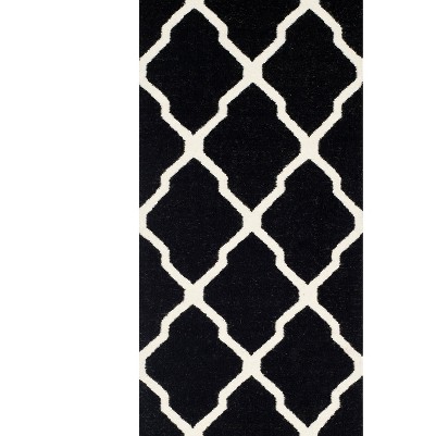 black/ivory