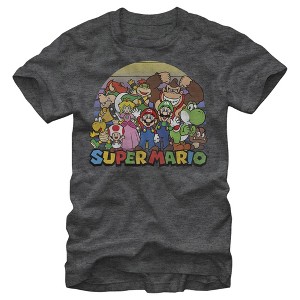 Men's Nintendo Super Mario Crew T-Shirt - 1 of 4