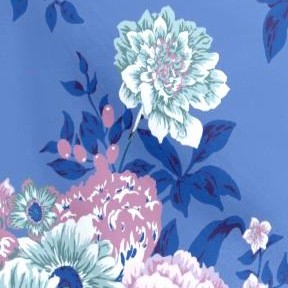 horizon blue floral