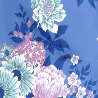 horizon blue floral