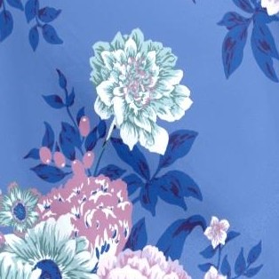horizon blue floral