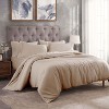 Premium Cotton 300 Thread Count Solid Duvet Cover Set by Blue Nile Mills - 2 of 4