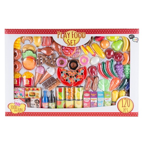 Kids play food clearance set