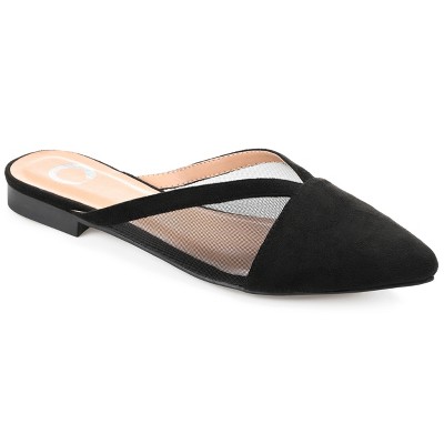 Pointed on sale mule flats