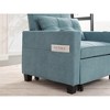 CAVINAS 3 in 1 Chair Bed Sleeper for Adults, Modern Futon Sofa Bed, Pull-out Convertible Couch for Living Room - 4 of 4