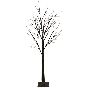 Northlight 4' LED Lighted Brown Christmas Twig Tree - Warm White Lights - 1 of 4