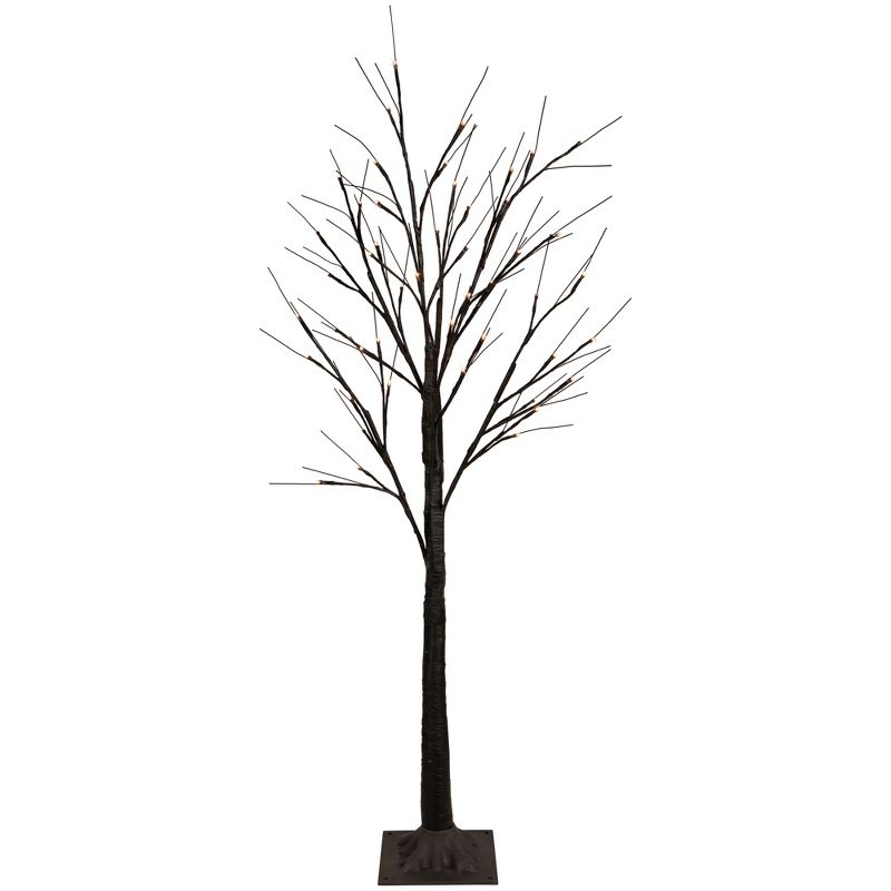 Northlight 4' LED Lighted Brown Christmas Twig Tree - Warm White Lights, 1 of 8
