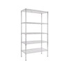 AndMakers 5 Tiers Steel Adjustable Household Shelving Unit (23.6 in. W x 63 in. H x 13.7 in. D) - 2 of 4
