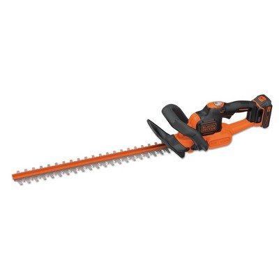 Black & Decker Lht2436 40v Max Lithium-ion Dual Action 24 In. Cordless  Hedge Trimmer Kit : Target