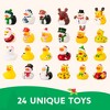 Joyfy 2025 Countdown to Christmas Advent Calendar - 24Pcs Rubber Ducks for Christmas Gift (Countdown Gift Set) - 2 of 4