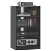 ORRD Media Console with Glass Doors, Vinyl Record Storage Cabinet with Adjustable Shelves for Record Player & Audio Equipment - 4 of 4