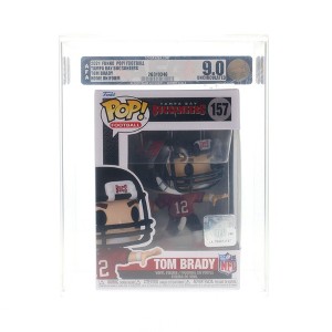 Funko Tampa Bay Buccaneers NFL Funko POP Vinyl Figure | Tom Brady (Home Uniform) | Rated AFA 9 - 1 of 4