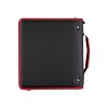 Five Star 2" 3-Ring Zipper Binders Black/Red (29052CE8) - 2 of 4
