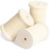 Bright Creations 40-Pack Large Unfinished Wooden Spools for Crafts, 1.5 x 2 in - 3 of 4