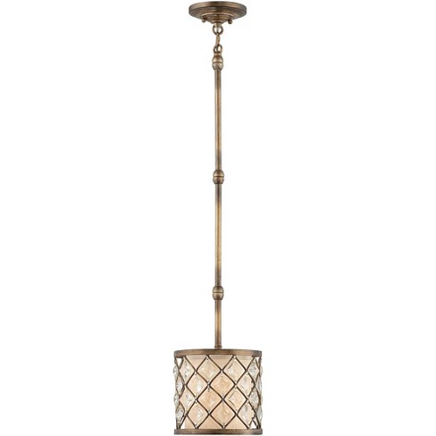 Jeweled Golden Bronze 18 1/2 Wide Pendant Light Regency Hill 