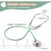Durable Doctor Kit , 27 Pcs Deluxe Medical Toy with Real Stethoscope, Christmas Birthday Gift Multicolor Standard - 2 of 4